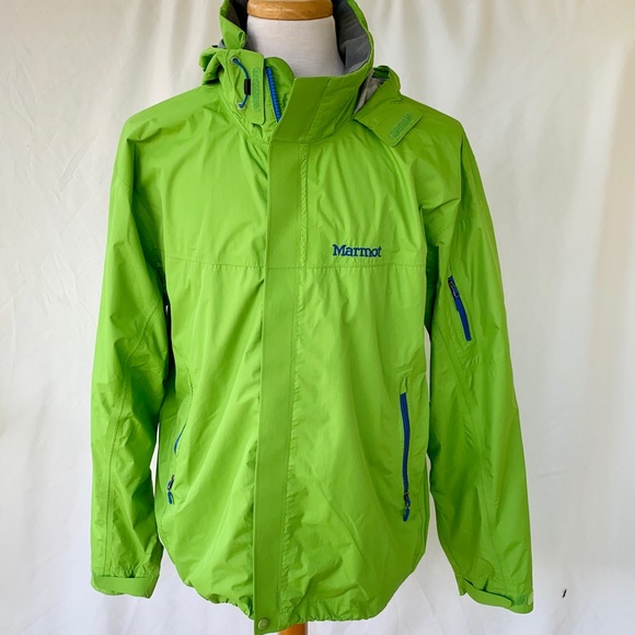 Marmot Membrain Rain Jacket Neon Lime 